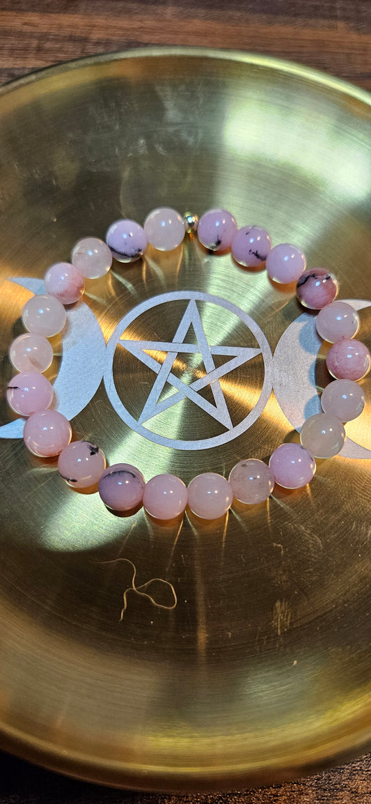 Cherry Blossom Jasper bracelet