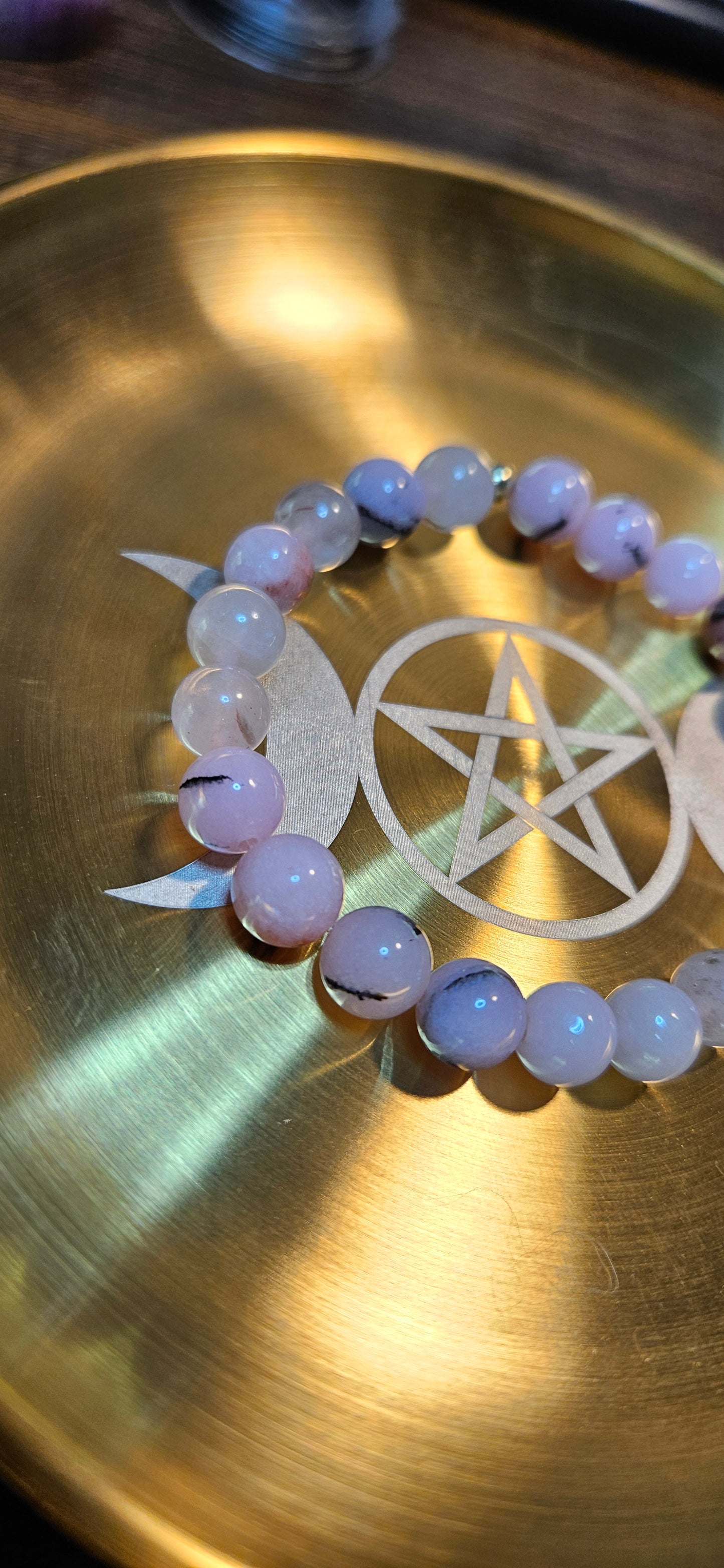 Cherry Blossom Jasper bracelet