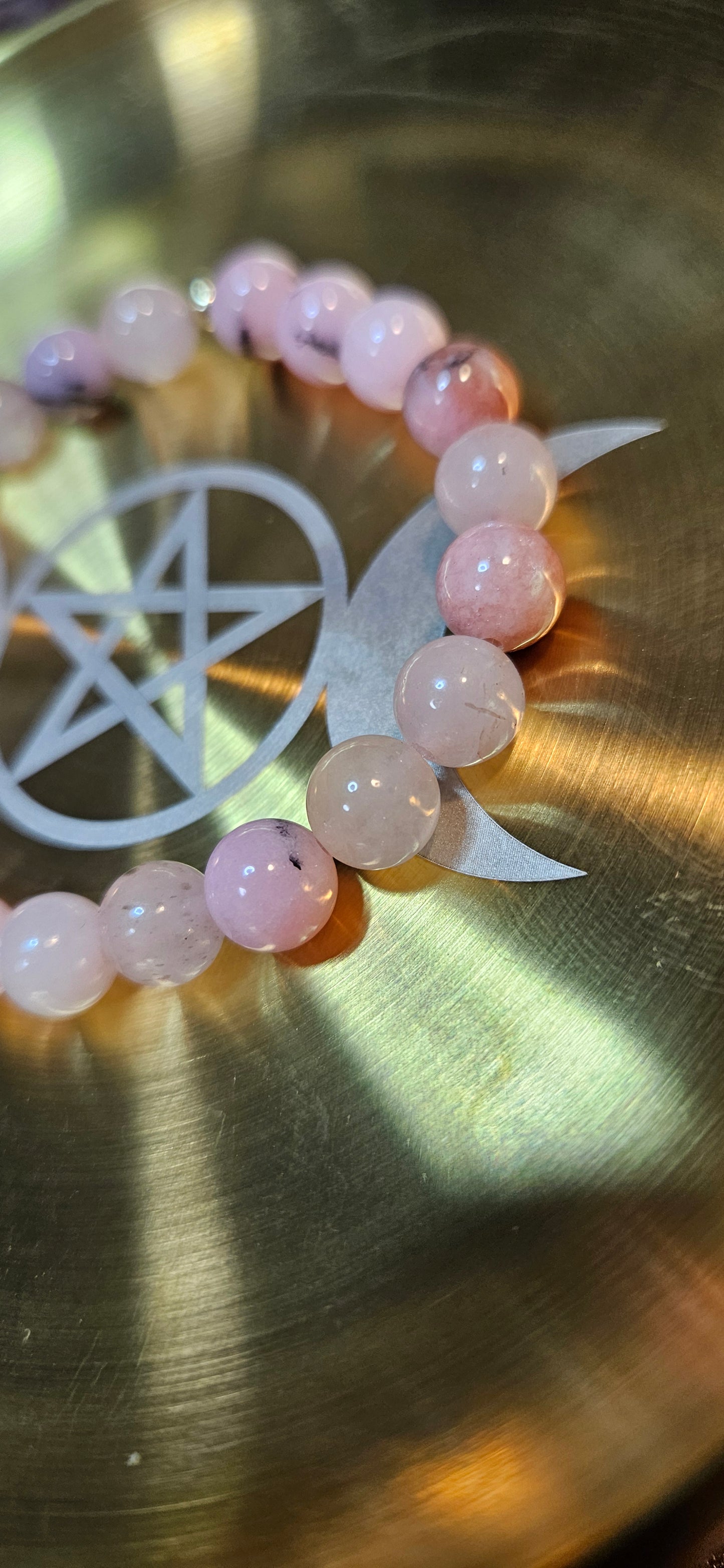 Cherry Blossom Jasper bracelet