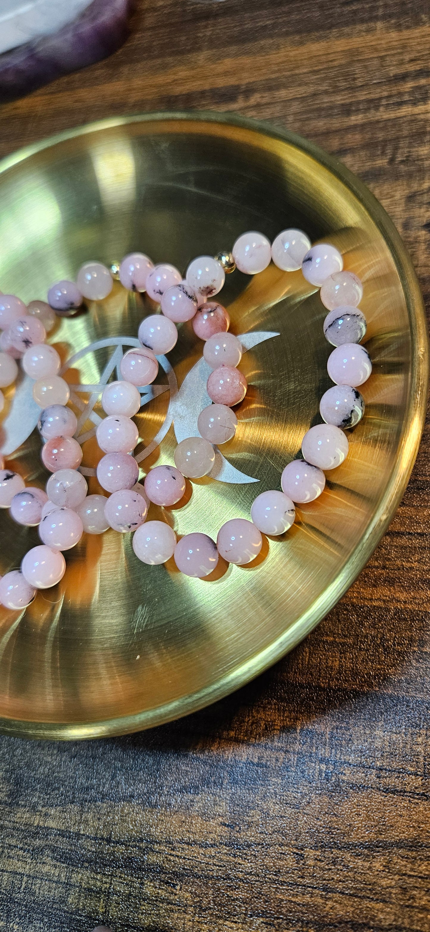 Cherry Blossom Jasper bracelet