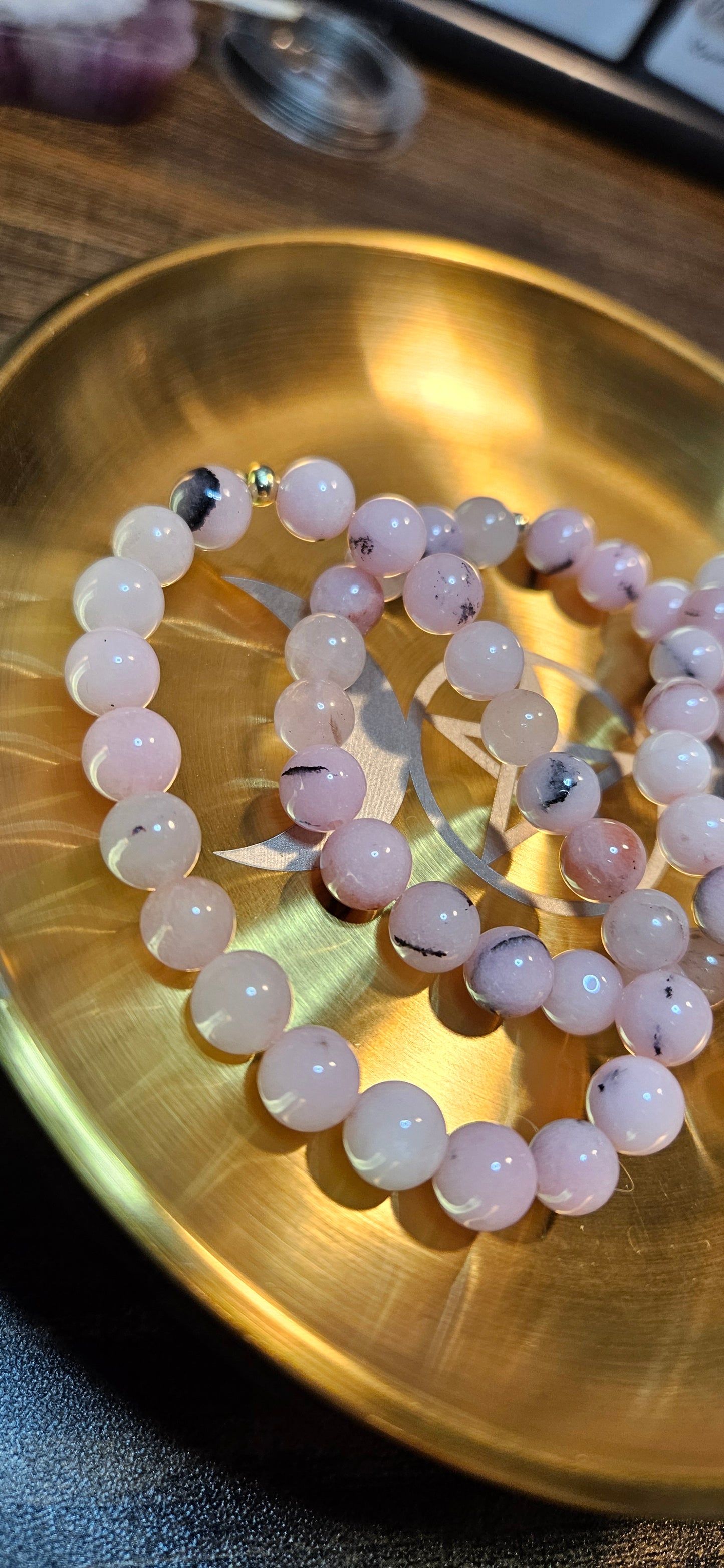 Cherry Blossom Jasper bracelet