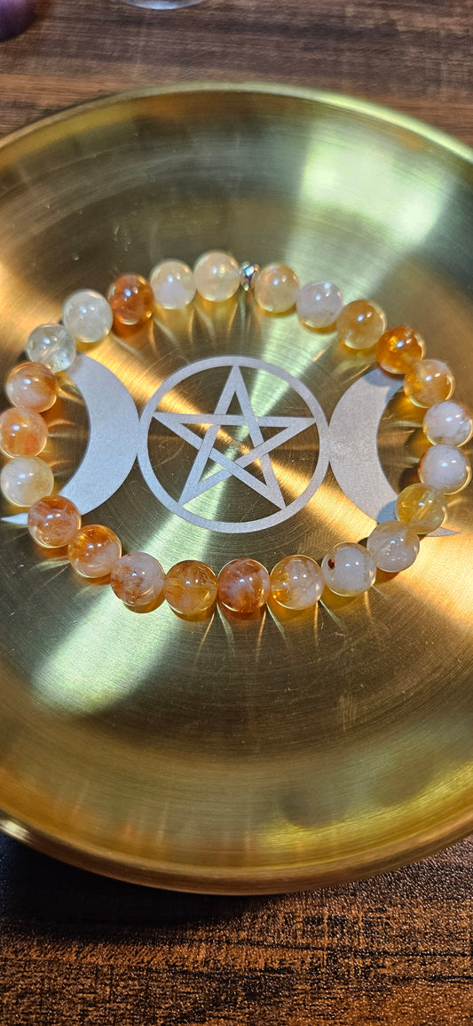 Citrine Bracelet the Abundance, Joy & Confidence Crystal Jewelry
