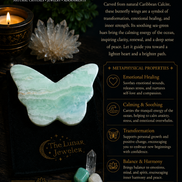 Hand-Carved Butterfly Wings – Natural Crystal & Gemstone Wing Carvings