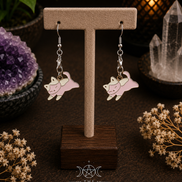 Cat Charm Earrings