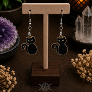 Cat Charm Earrings