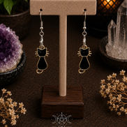Cat Charm Earrings