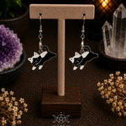 Cat Charm Earrings