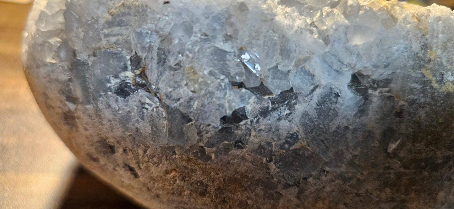 Celestite Egg Peace, Divine Calm, Angelic Energy