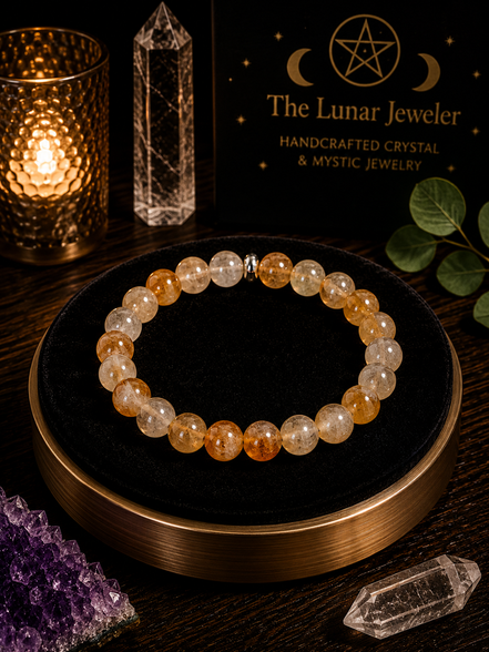 Citrine Bracelet – 7.5" Elastic Bracelet