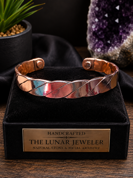 Handmade .999 Fine Copper Cuffs – Adjustable 3" Copper Bracelets