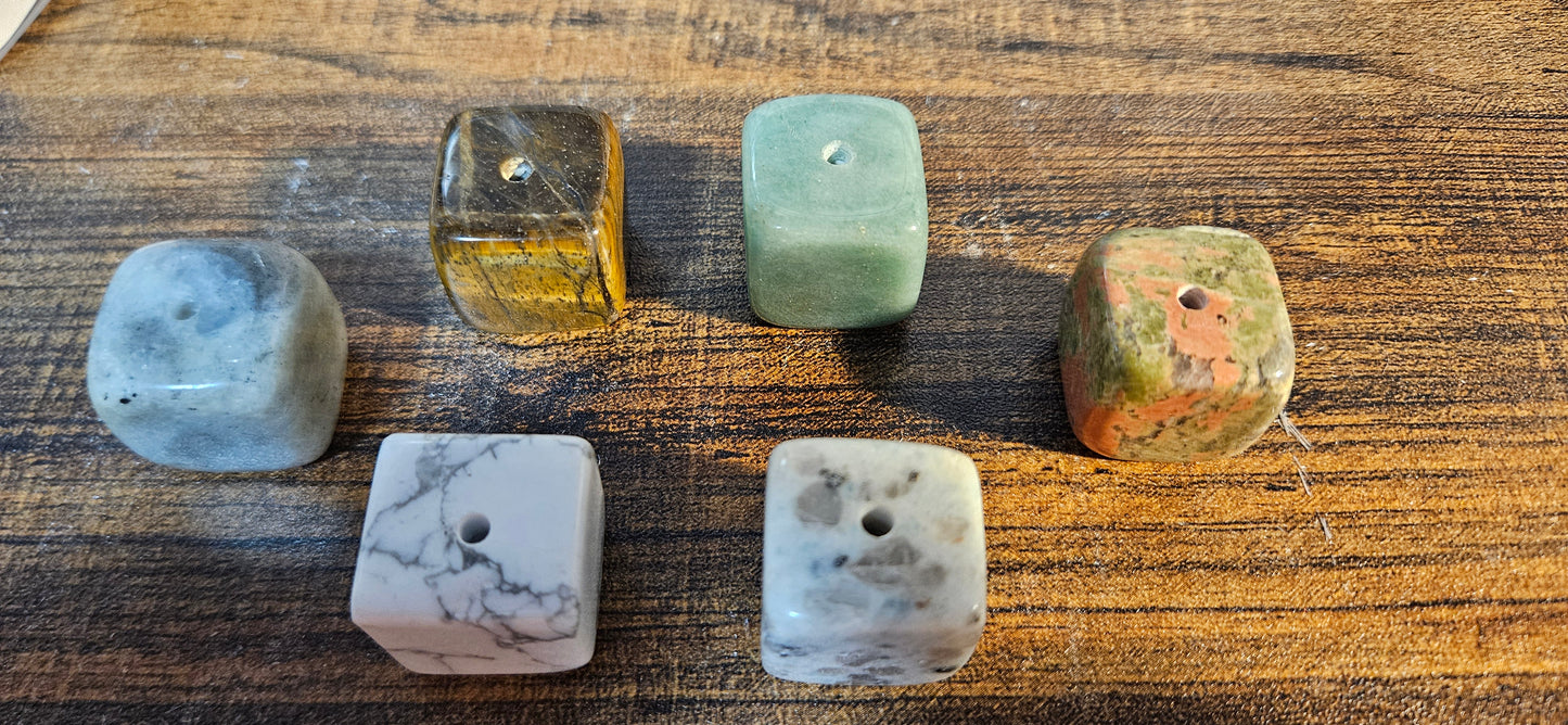 Crystal Cube Incense Holders