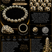 Dalmatian Jasper Bracelet – 7.5