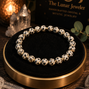 Dalmatian Jasper Bracelet – 7.5