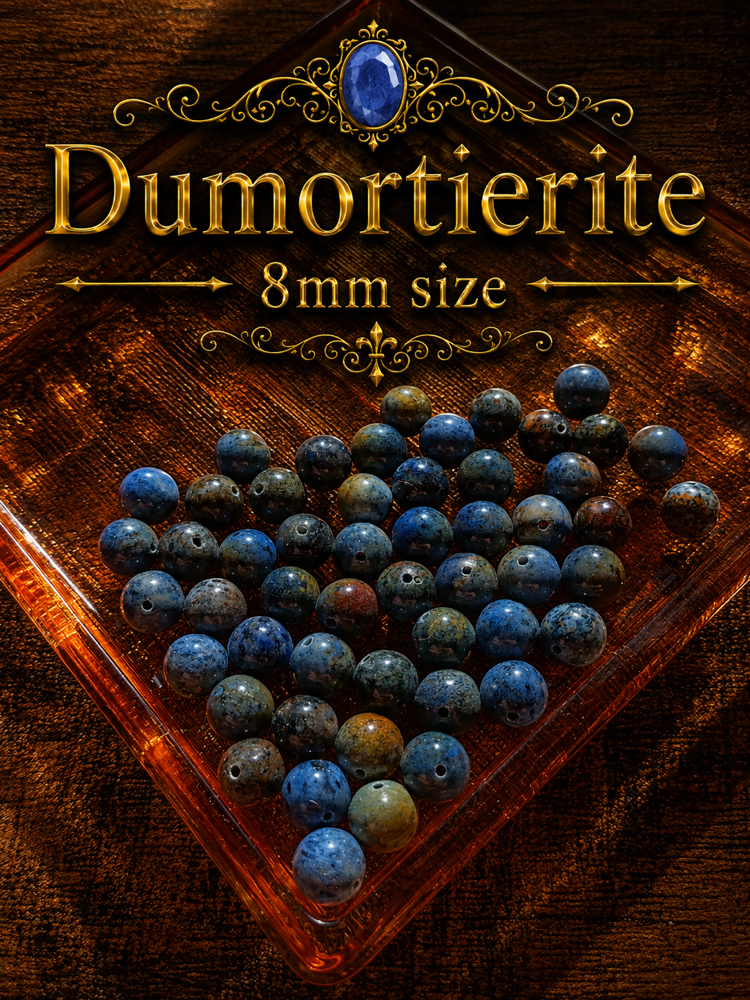 Dumortierite Bracelet – 7.5