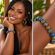 Dumortierite Bracelet – 7.5