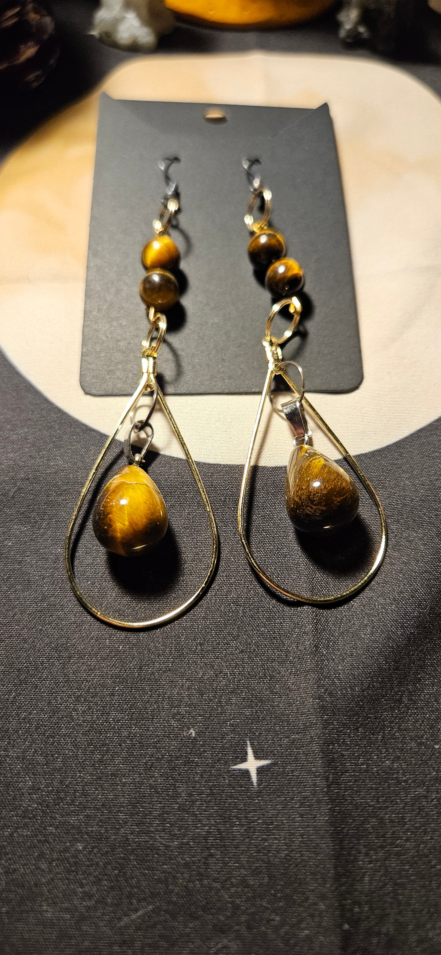 Tiger's Eye Earrings