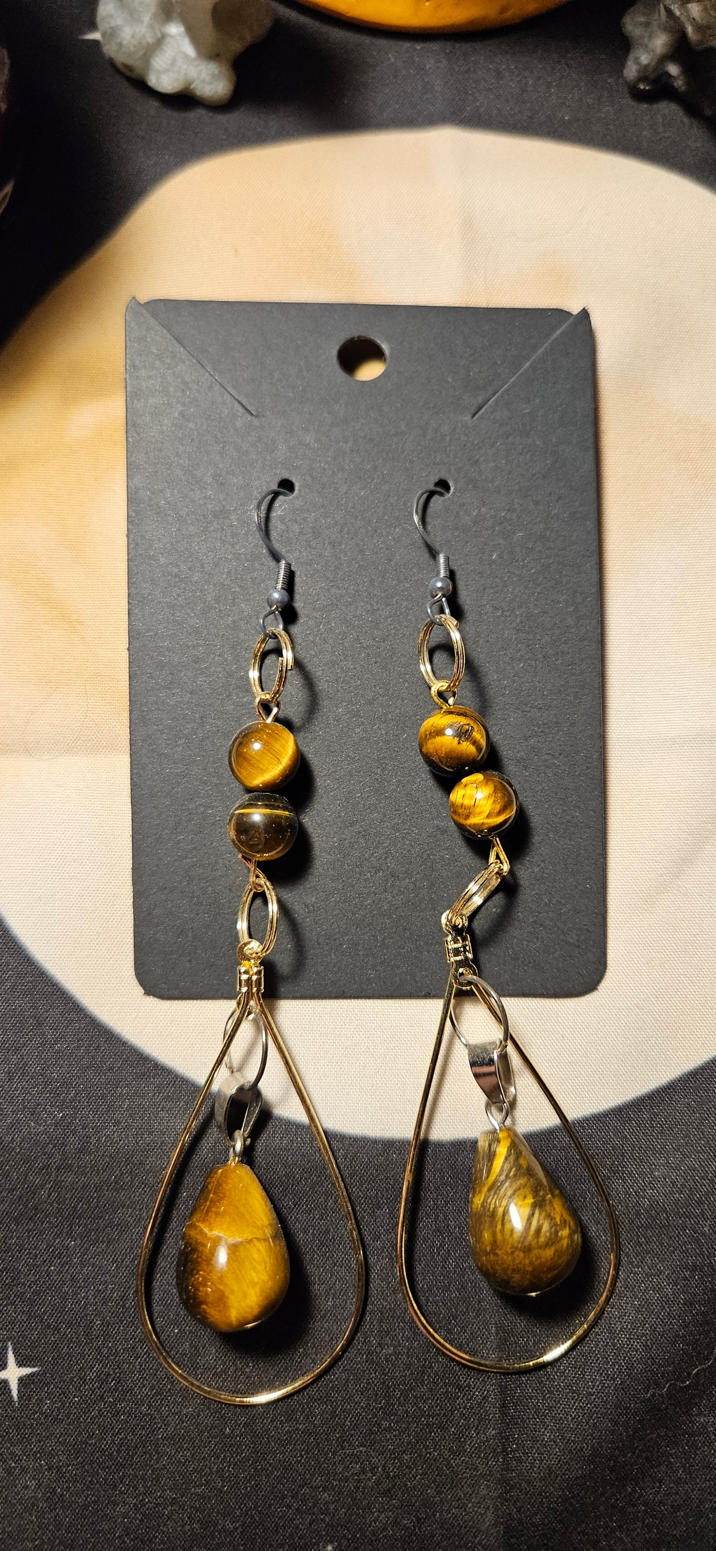 Tiger's Eye Earrings