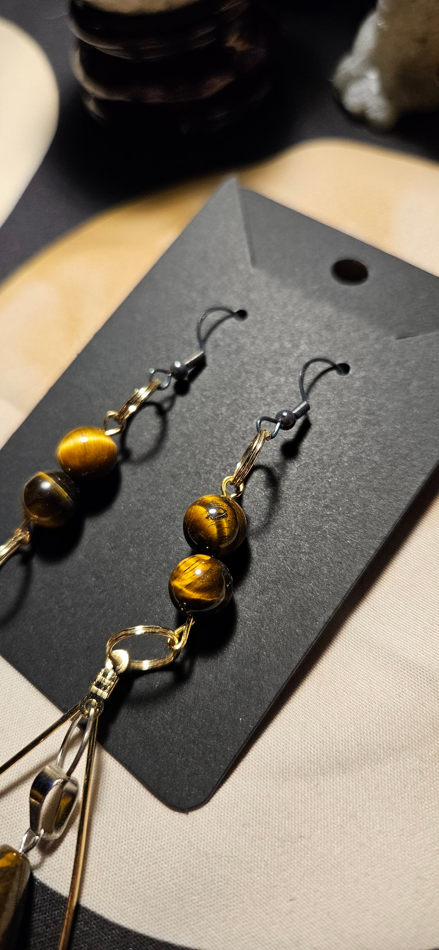 Tiger's Eye Earrings
