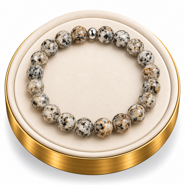 Emberlite Bracelet – 7.5" | Genuine Natural Stone • UV Reactive