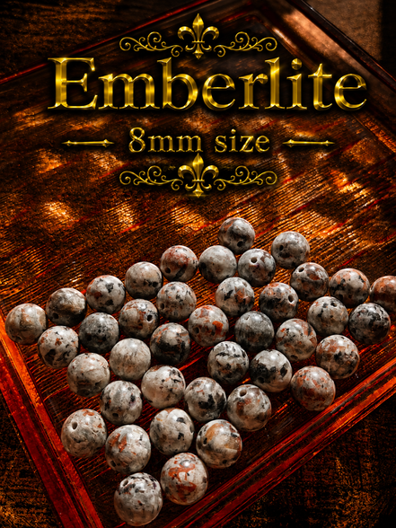 Emberlite Bracelet – 7.5" | Genuine Natural Stone • UV Reactive