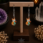 Fox Charm Earrings