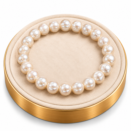 Freshwater Pearl Bracelet – 7.5" Elastic Bracelet