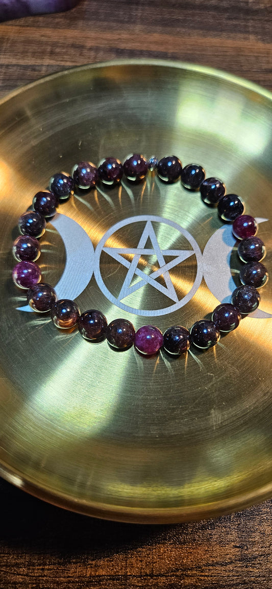 Garnet Bracelet for Passion, Strength & Grounding