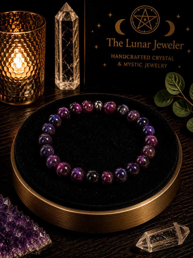 Galaxy Tiger's Eye Bracelet – 7.5" Elastic Bracelet