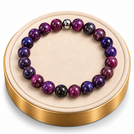 Galaxy Tiger's Eye Bracelet – 7.5" Elastic Bracelet