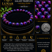 Galaxy Tiger's Eye Bracelet – 7.5