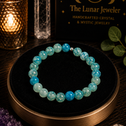 Green Dragon Agate Bracelet – 7.5