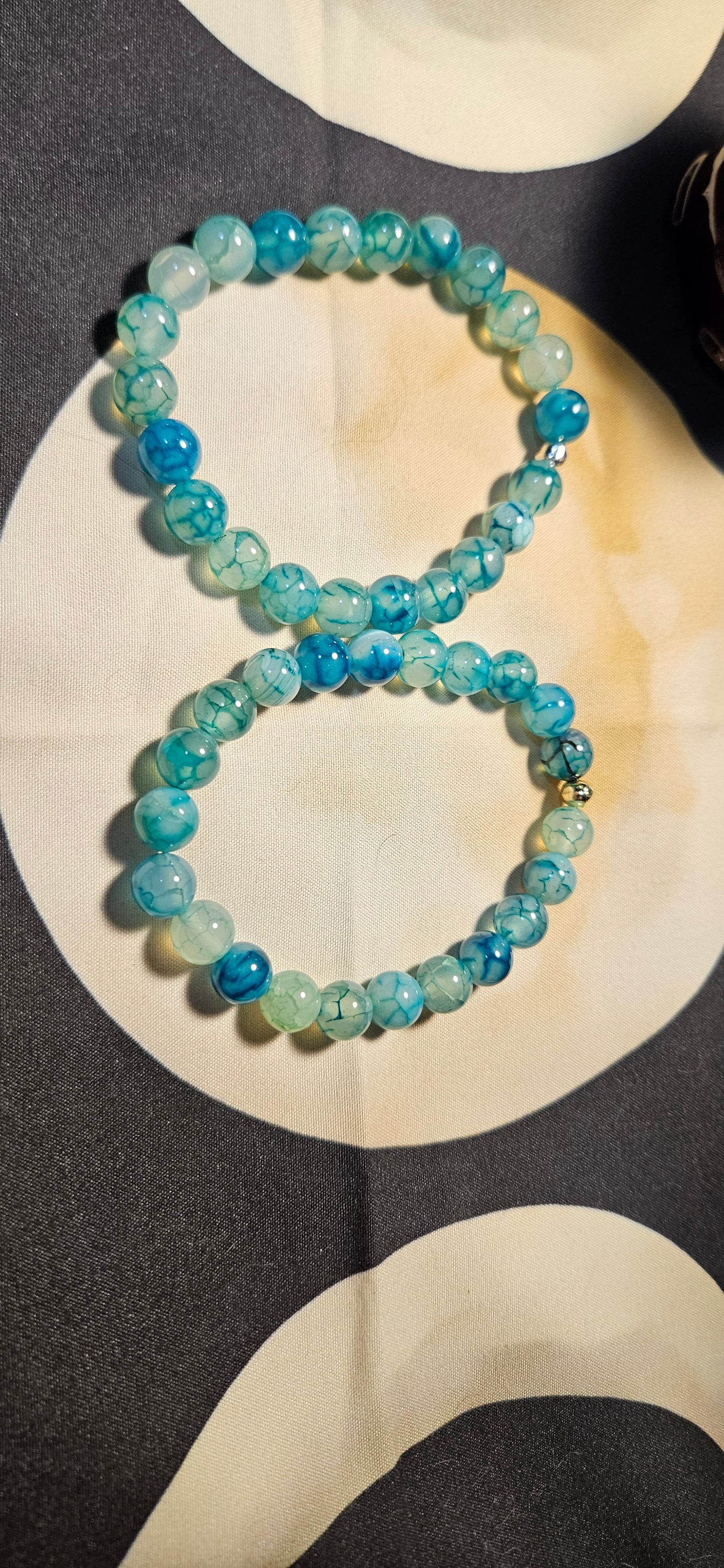 Green Dragon Agate Bracelet