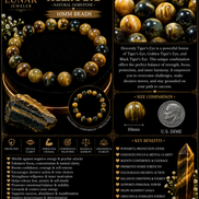 Heavenly Tiger's Eye Bracelet – 7.5