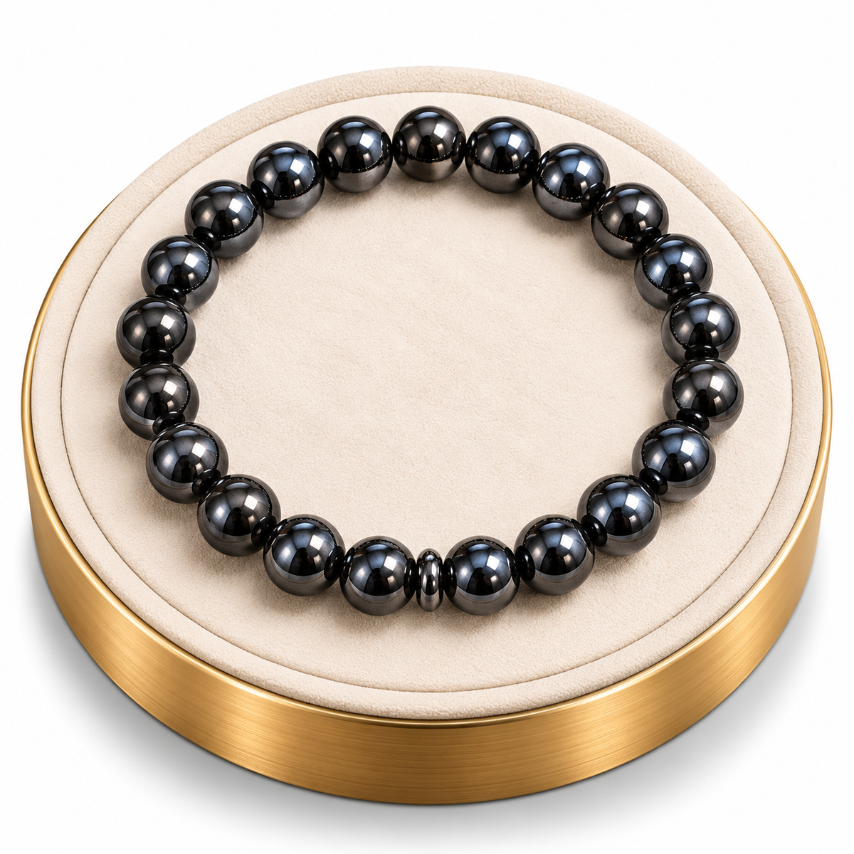 Hematite Bracelet – 7.5