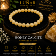 Honey Calcite Bracelet – 7.5
