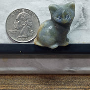 Crystal Cat Carvings – Natural Crystal & Stone Cats