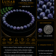 Iolite Bracelet – 7.5