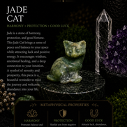 Hand-Carved Crystal Cats – Natural Gemstone Cat Carvings