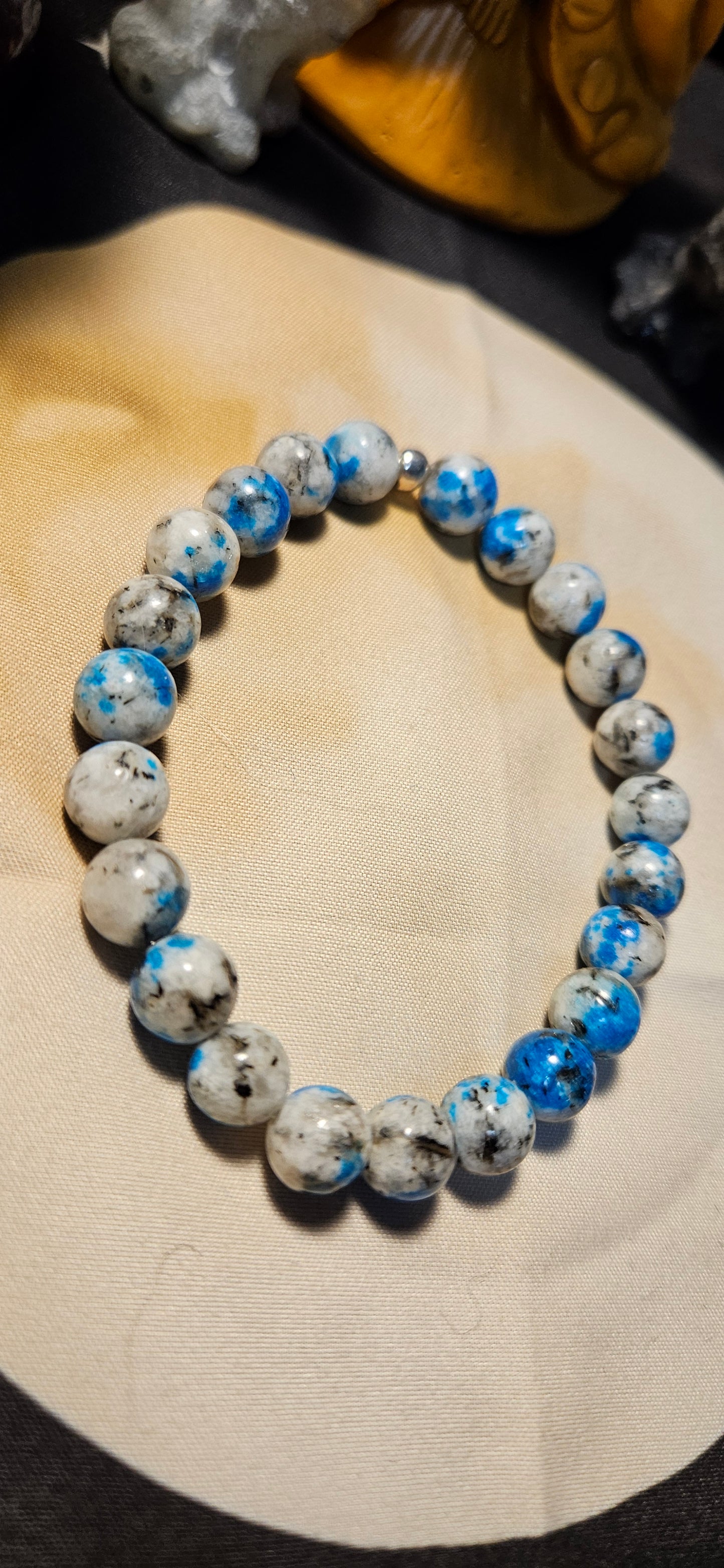 K2 Raindrop Azurite Bracelet