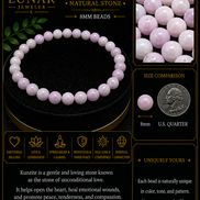 Kunzite Bracelet – 7.5