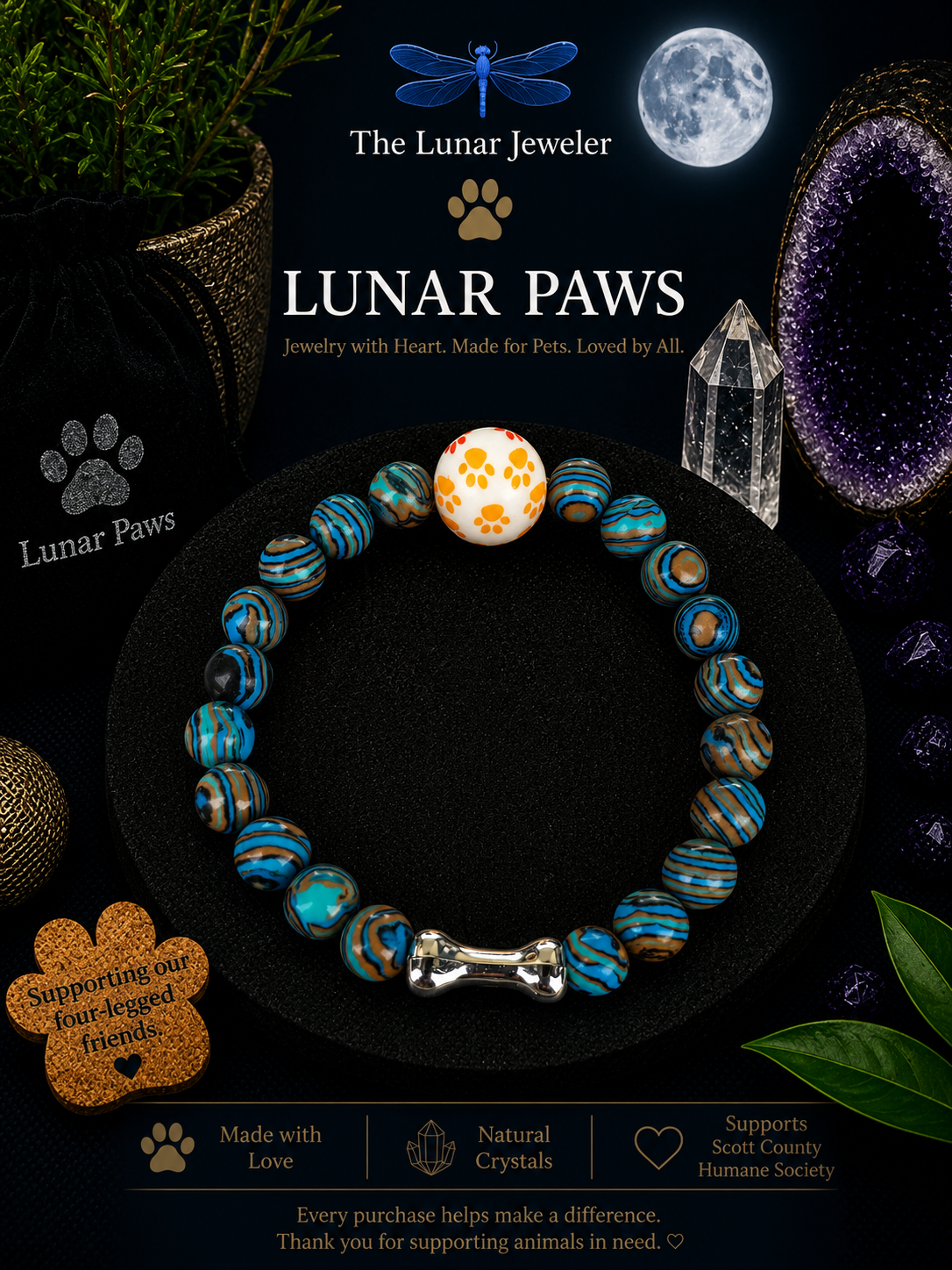 Lunar Paws Type 2 Bracelet