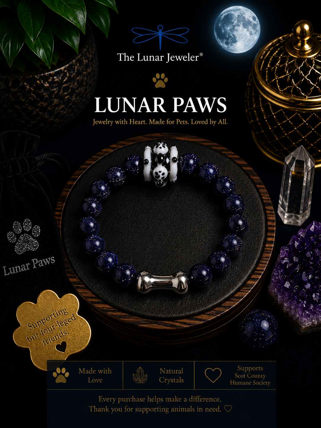 Lunar Paws Type 1 Bracelet