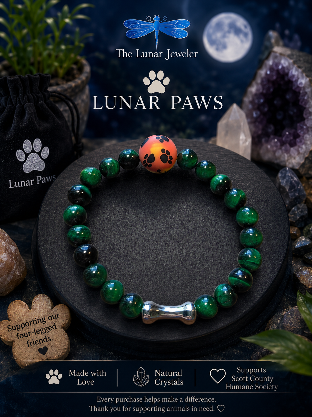 Lunar Paws Type 2 Bracelet