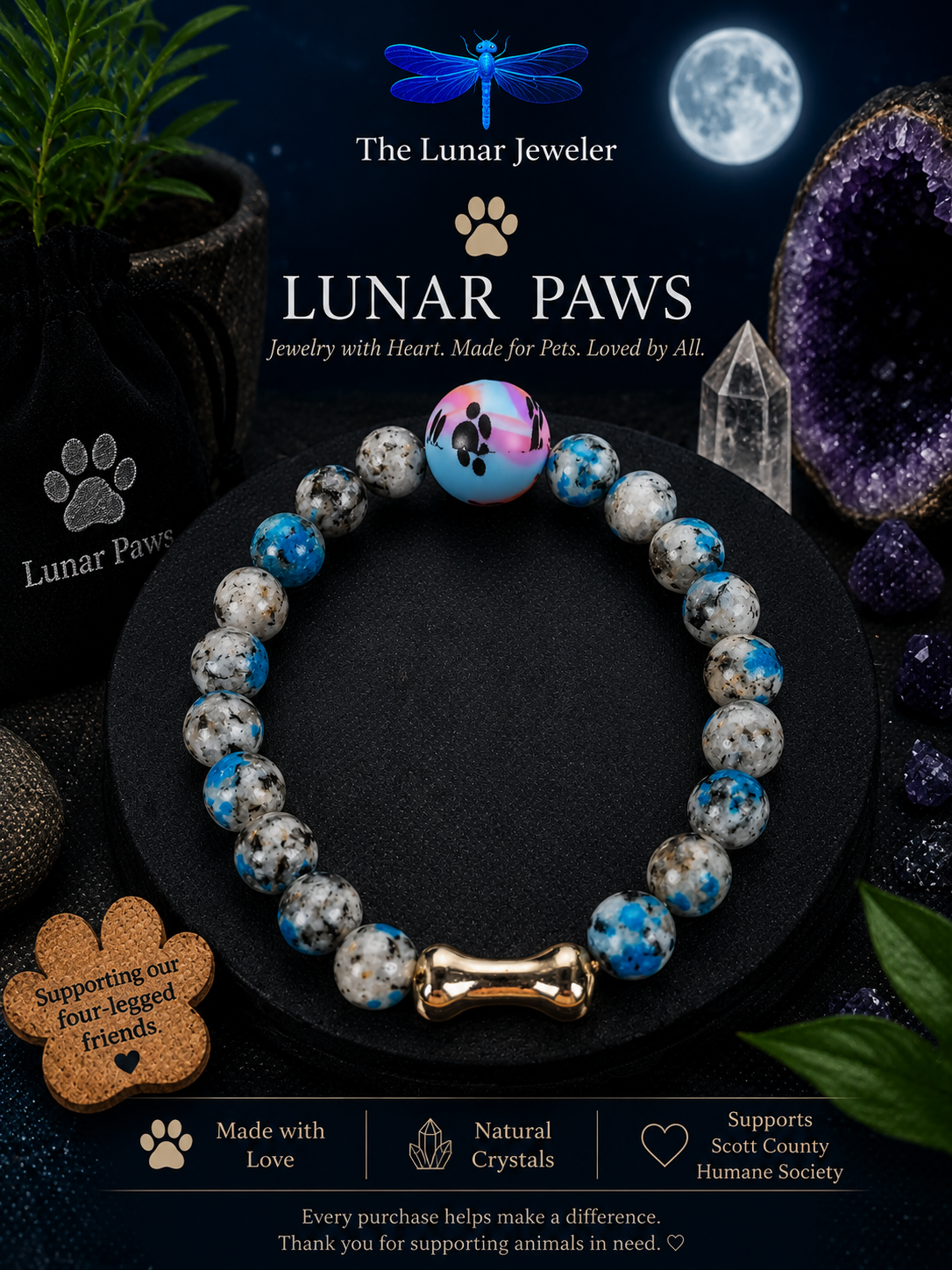 Lunar Paws Type 2 Bracelet