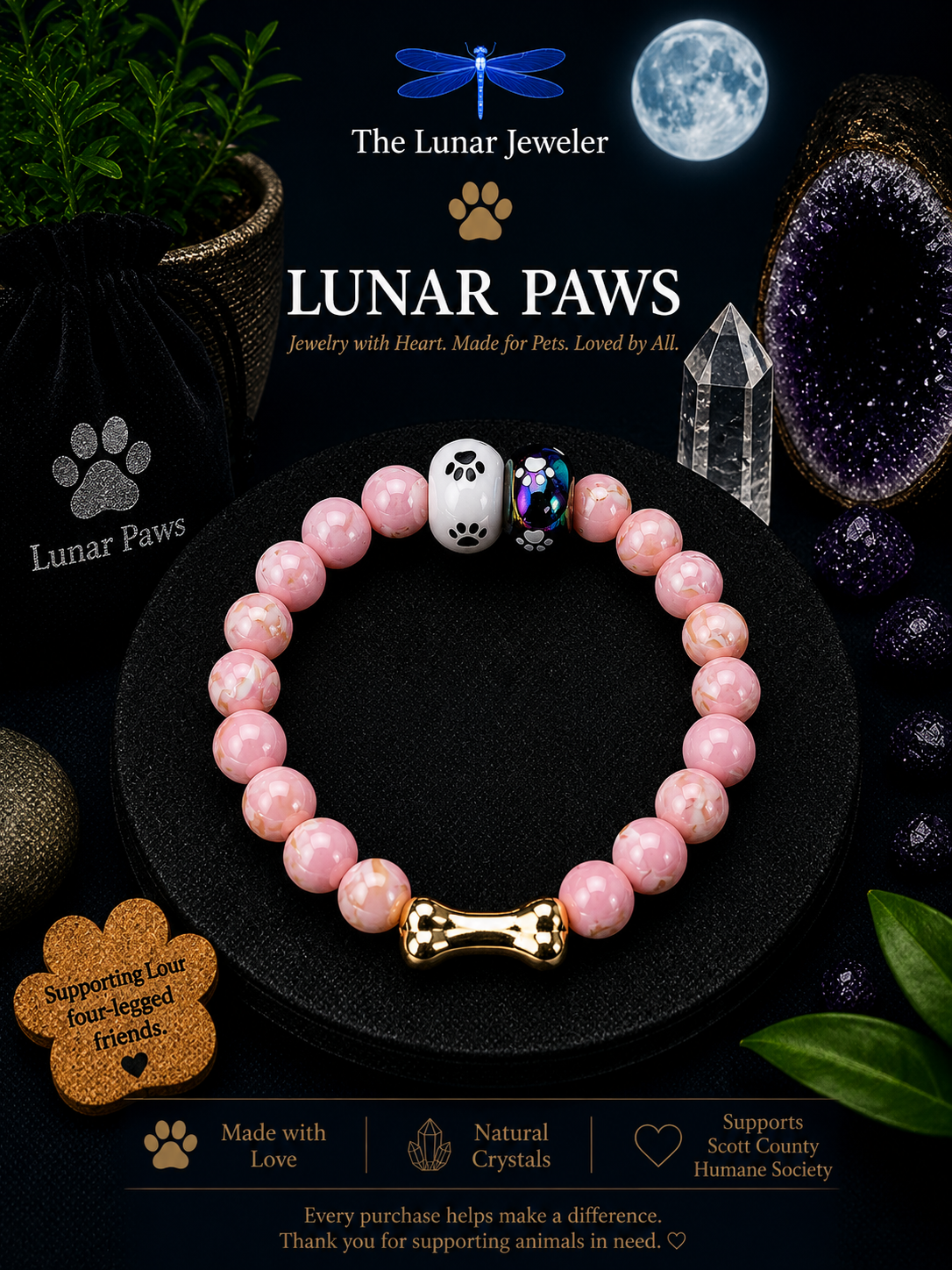 Lunar Paws Type 3 Bracelet