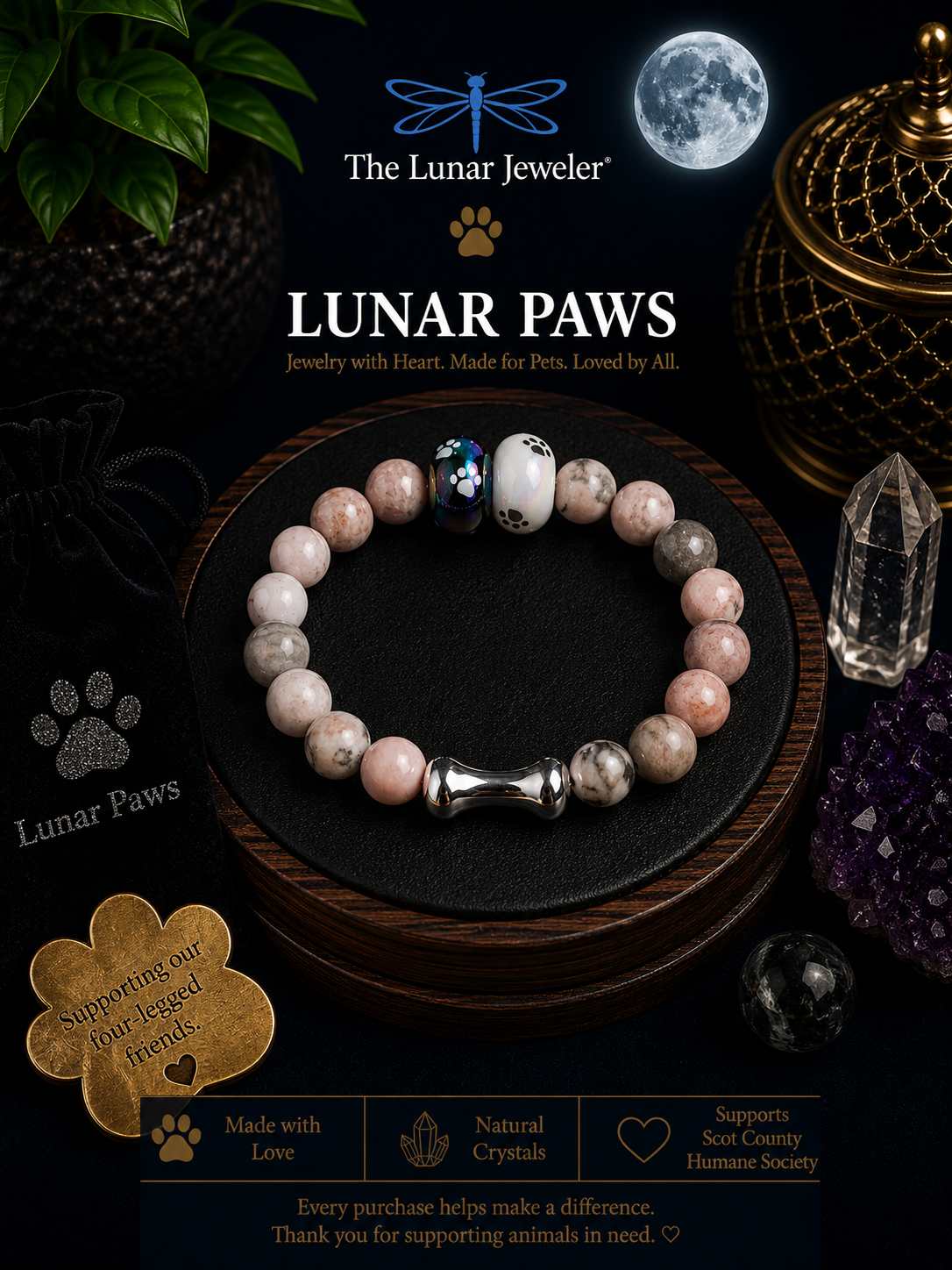 Lunar Paws Type 3 Bracelet