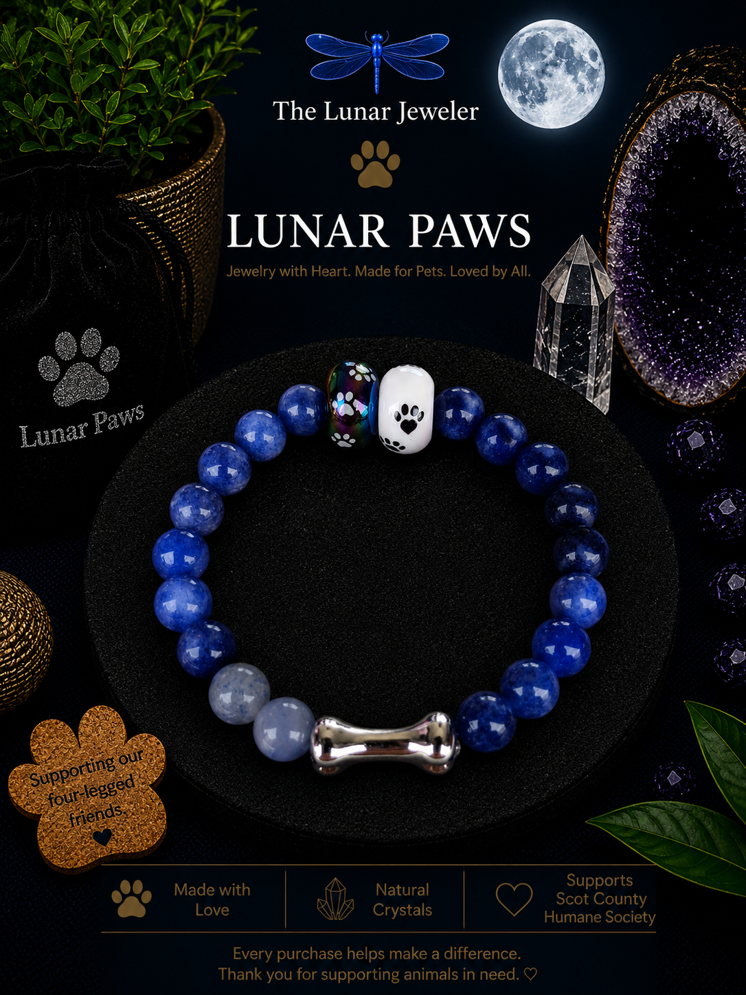 Lunar Paws Type 3 Bracelet