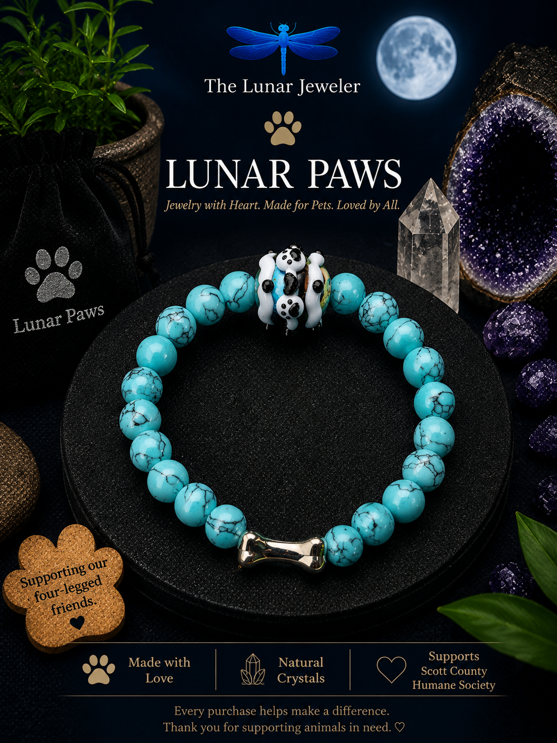 Lunar Paws Type 1 Bracelet