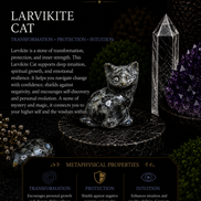 Hand-Carved Crystal Cats – Natural Gemstone Cat Carvings