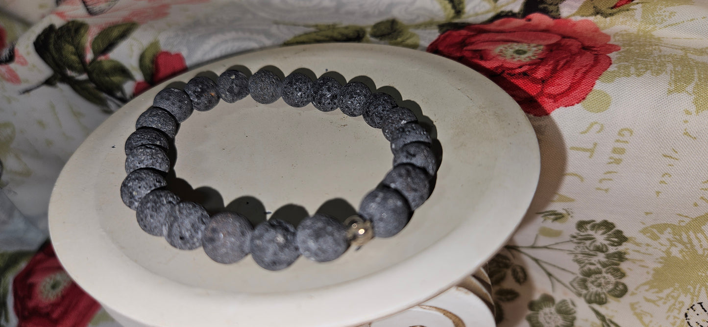 Lava Stone Bracelet